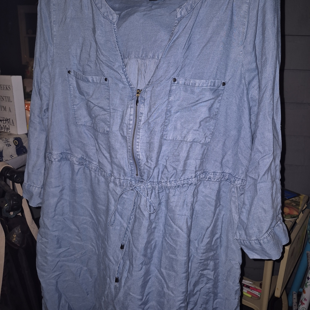 Torrid Light Blue Casual Dress